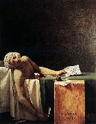 Jacques-Louis David The Death of Marat oil painting artist